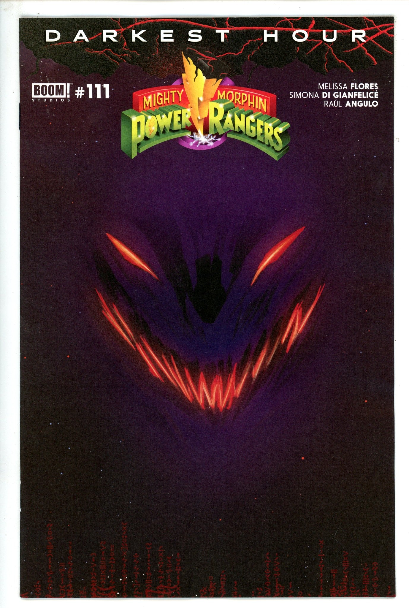 Mighty Morphin Power Rangers 111 3Rd Print (1900)