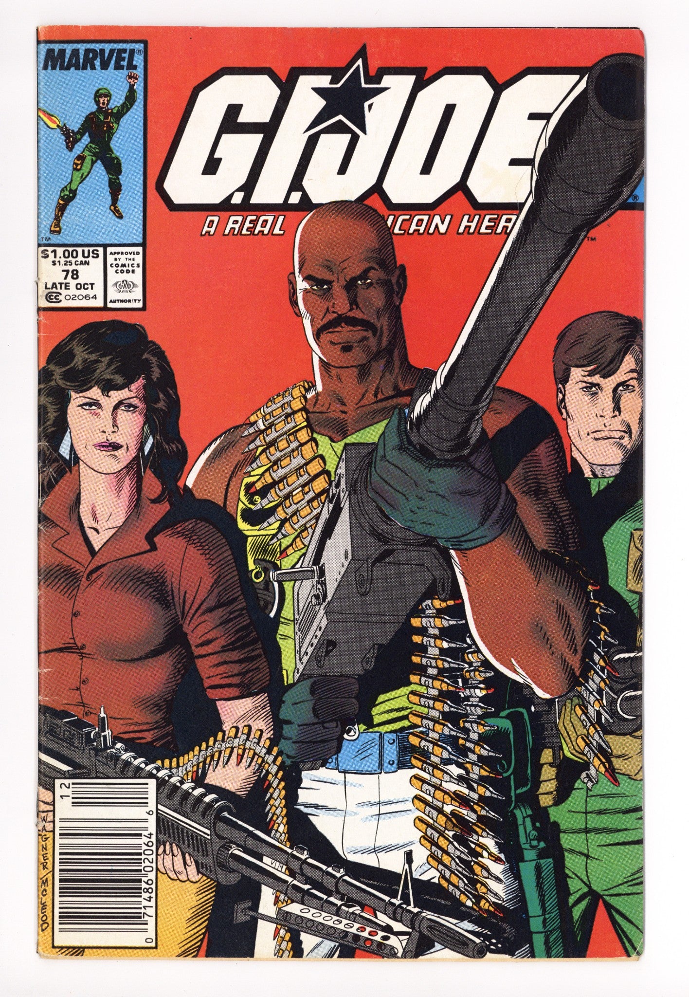 G.I. Joe, A Real American Hero 78 Low Grade (1988) Newsstand 