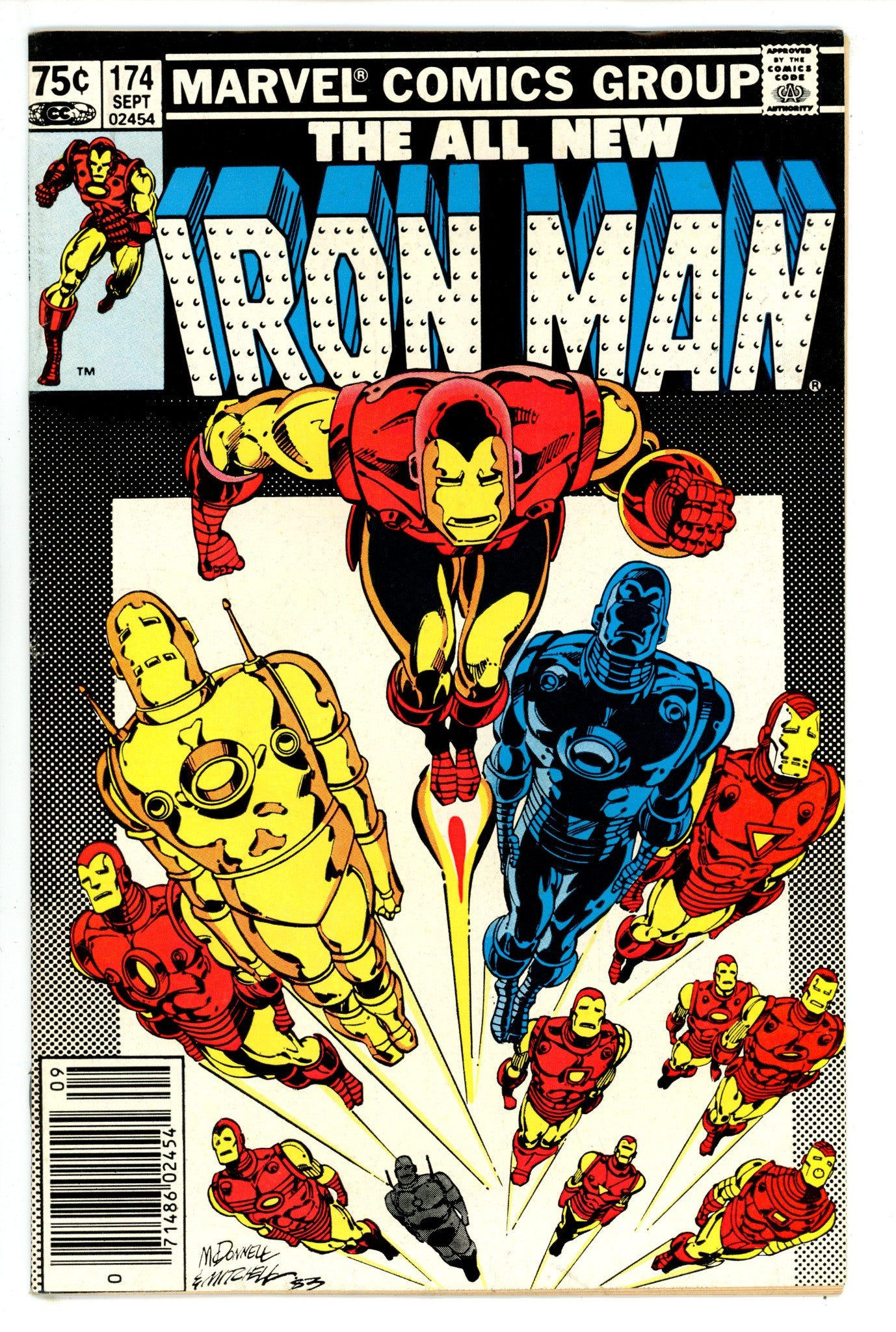 Iron Man Vol 1 174 Canadian Variant VG+ (1983)