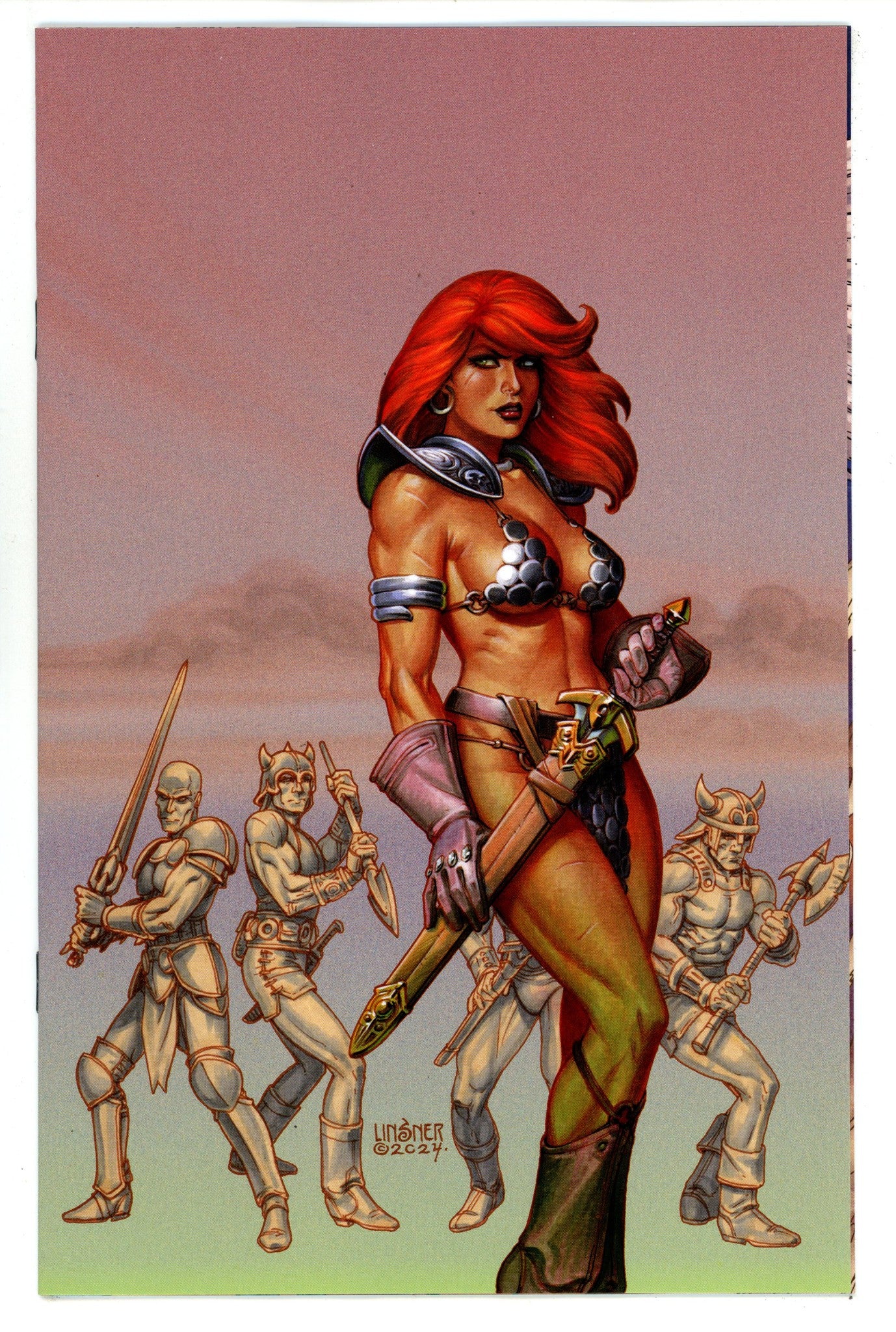 Red Sonja Vol 7 12 Linsner Virgin Incentive Variant (2024)