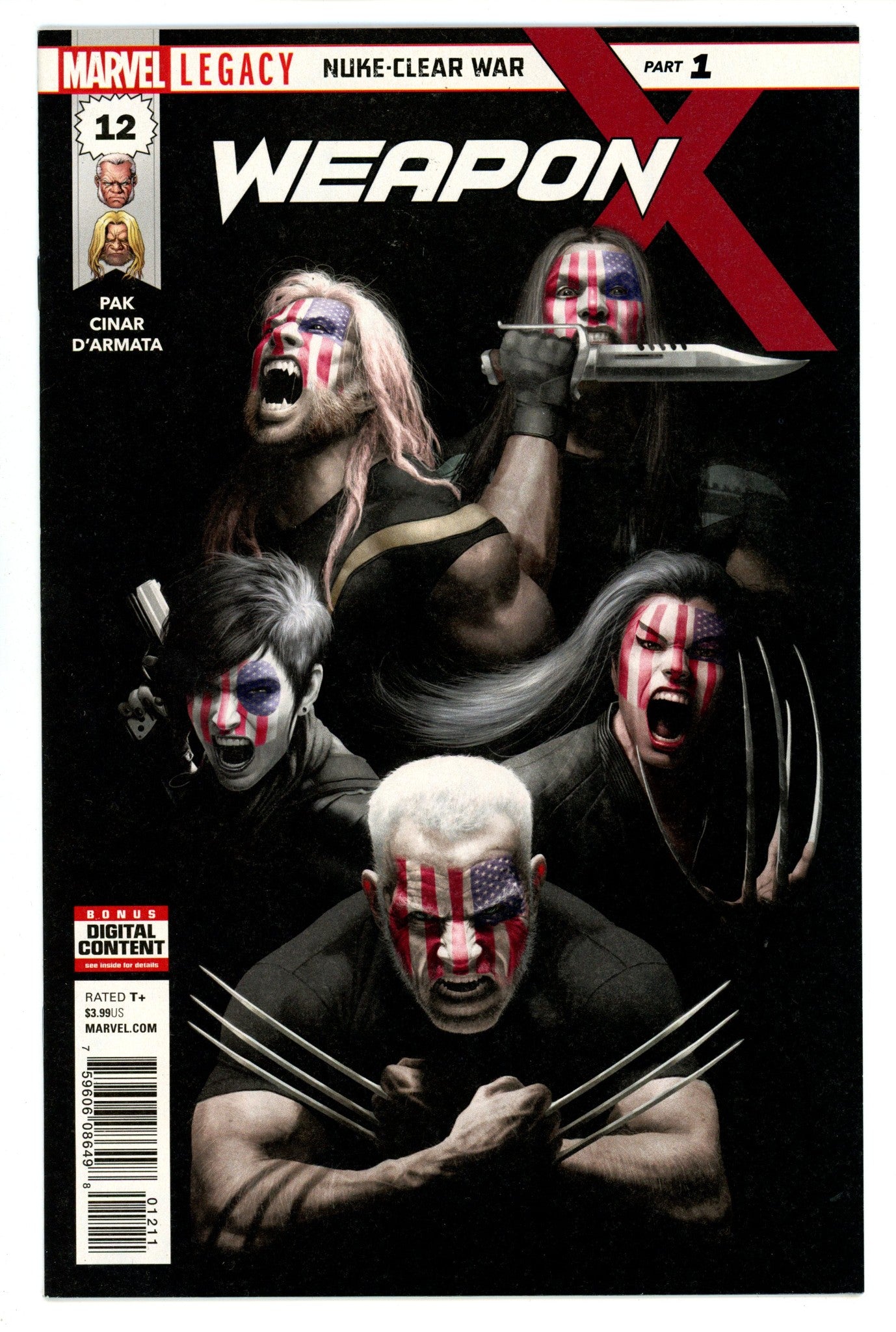 Weapon X Vol 3 12 High Grade (2018) 