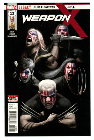 Weapon X Vol 3 12 High Grade (2018)
