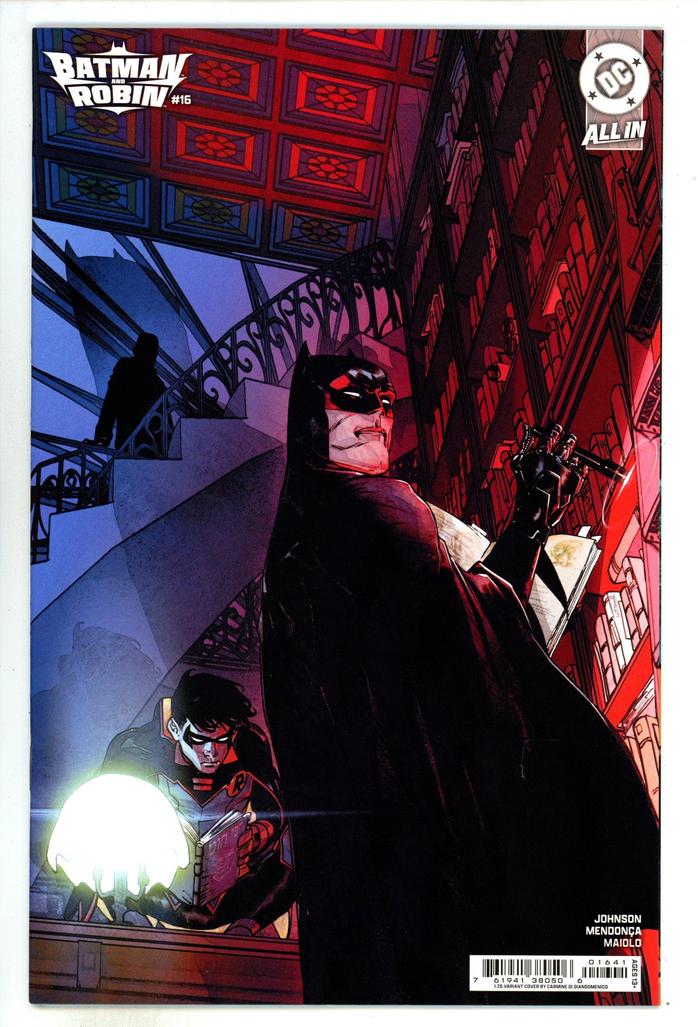 Batman and Robin Vol 3 16 NM (9.4) (2024) Giandomenico Incentive Variant 