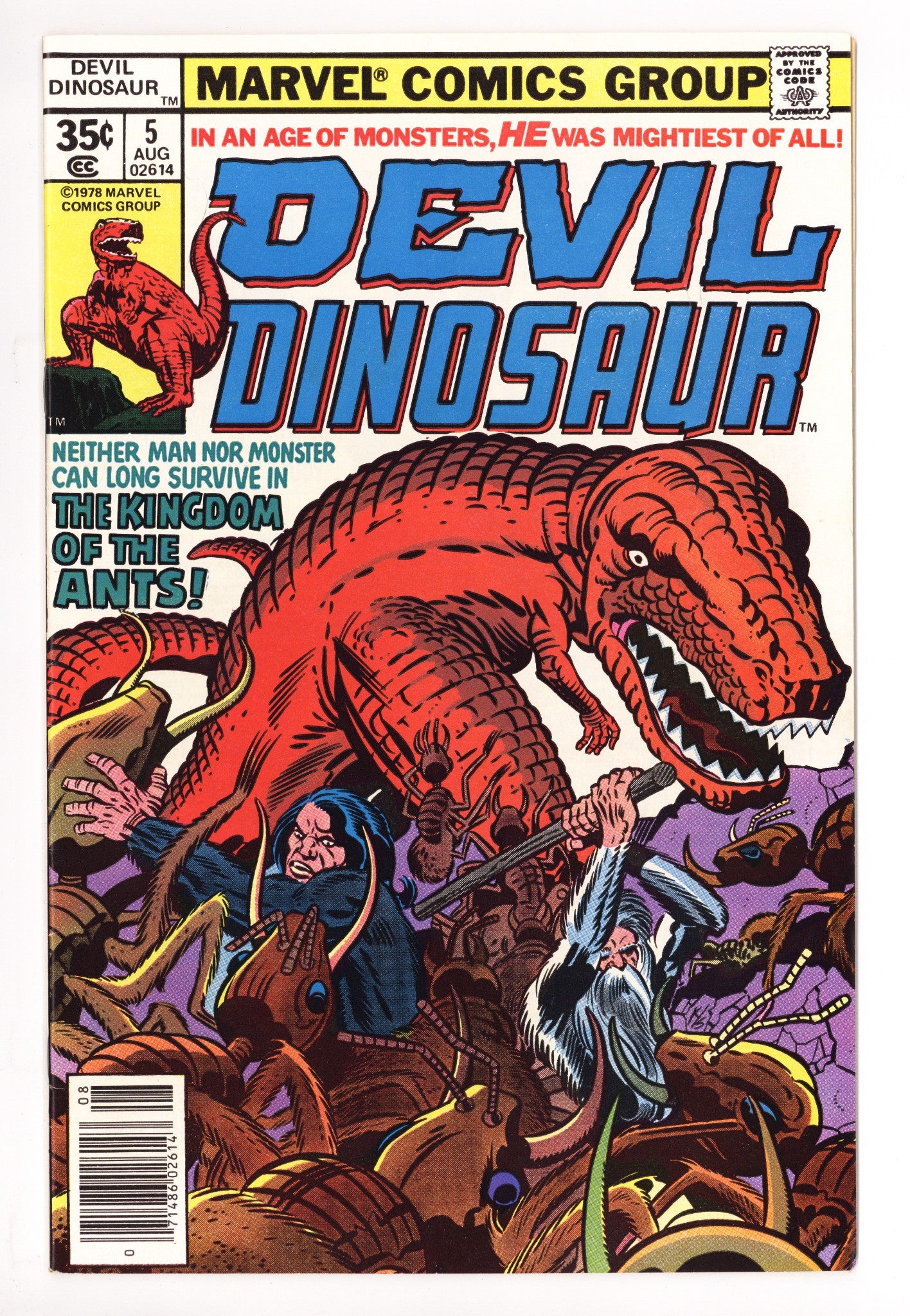 Devil Dinosaur 5 Mid Grade (1978) 