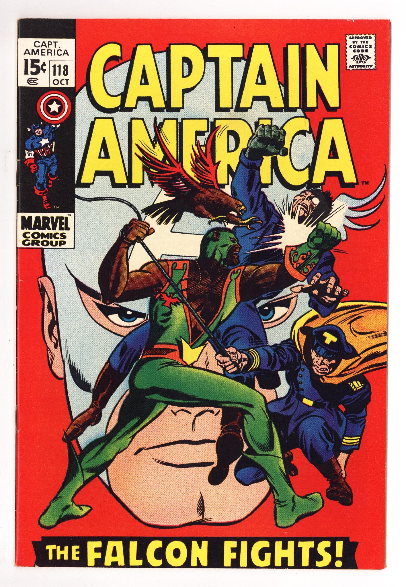 Captain America Vol 1 118 VF+ (8.5) (1969) 