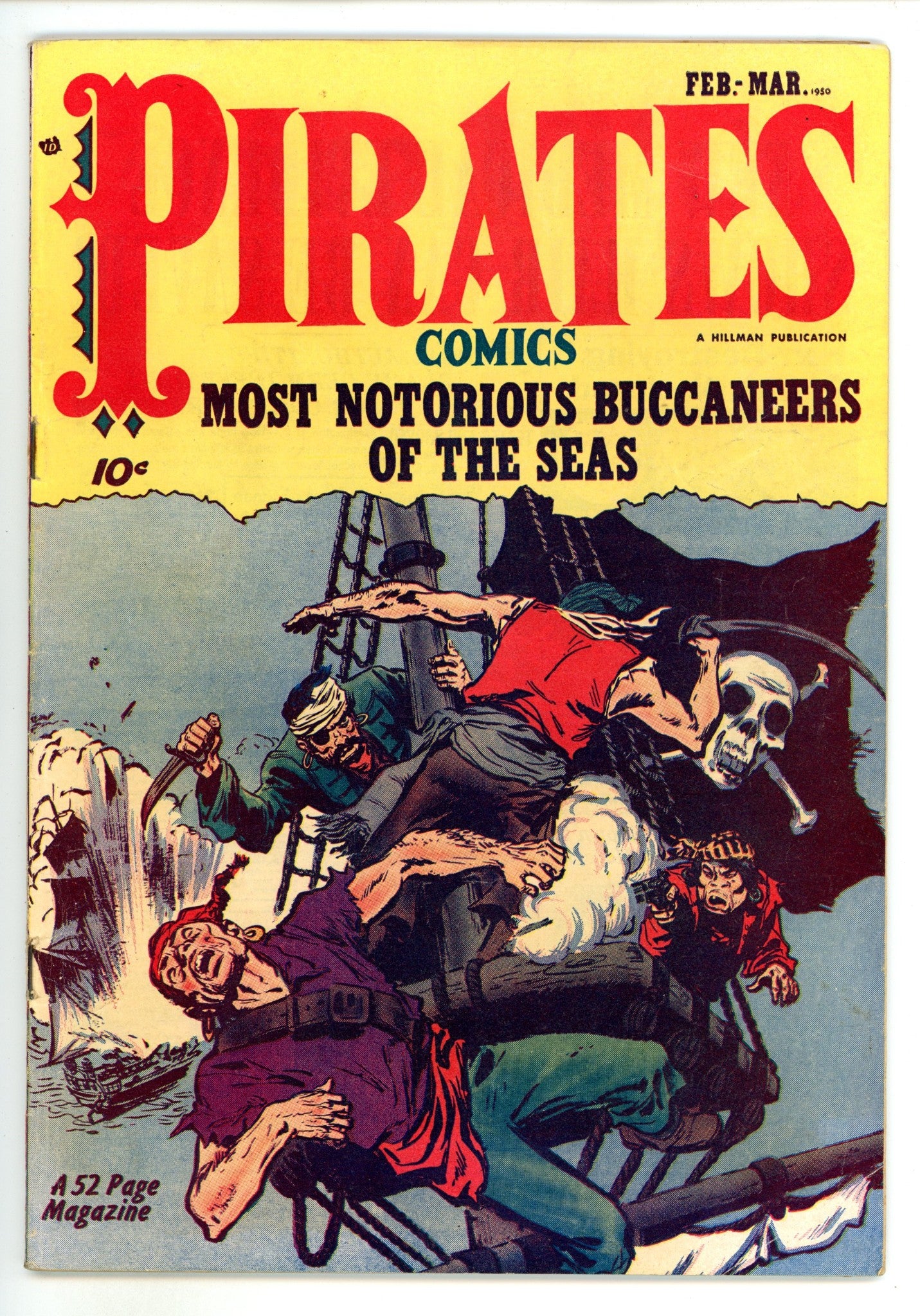 Pirates Comics 1 FN- (5.5) (1950) 