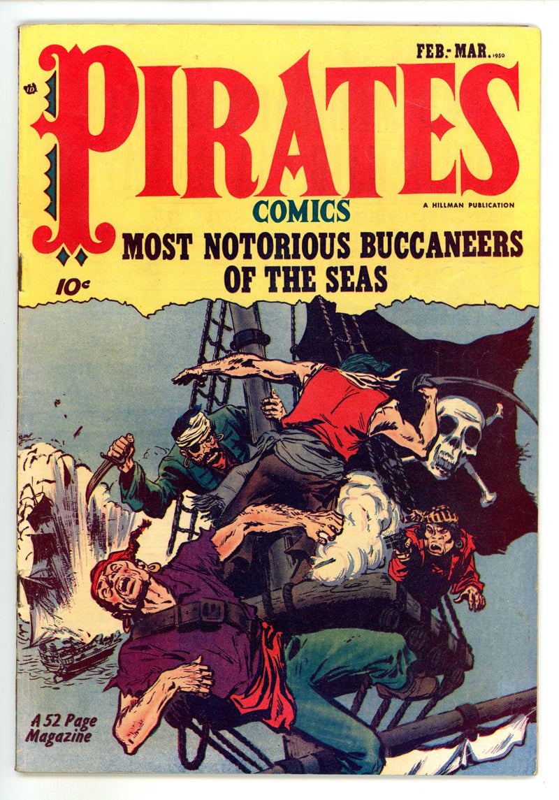 Pirates Comics 1 FN- (5.5) (1950) 