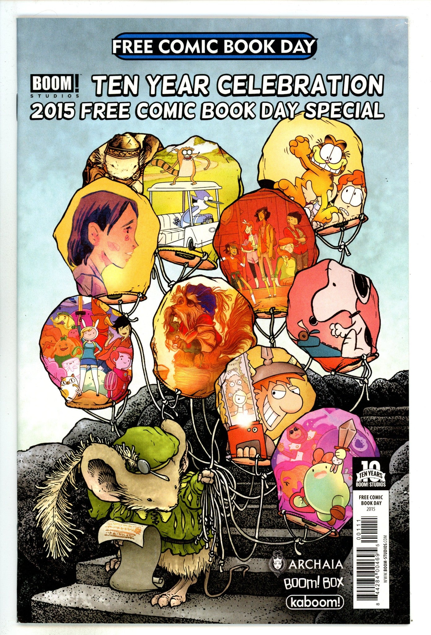 Boom! Studios Ten Year Celebration 2015 Free Comic Book Day Special [nn] High Grade (2015) 