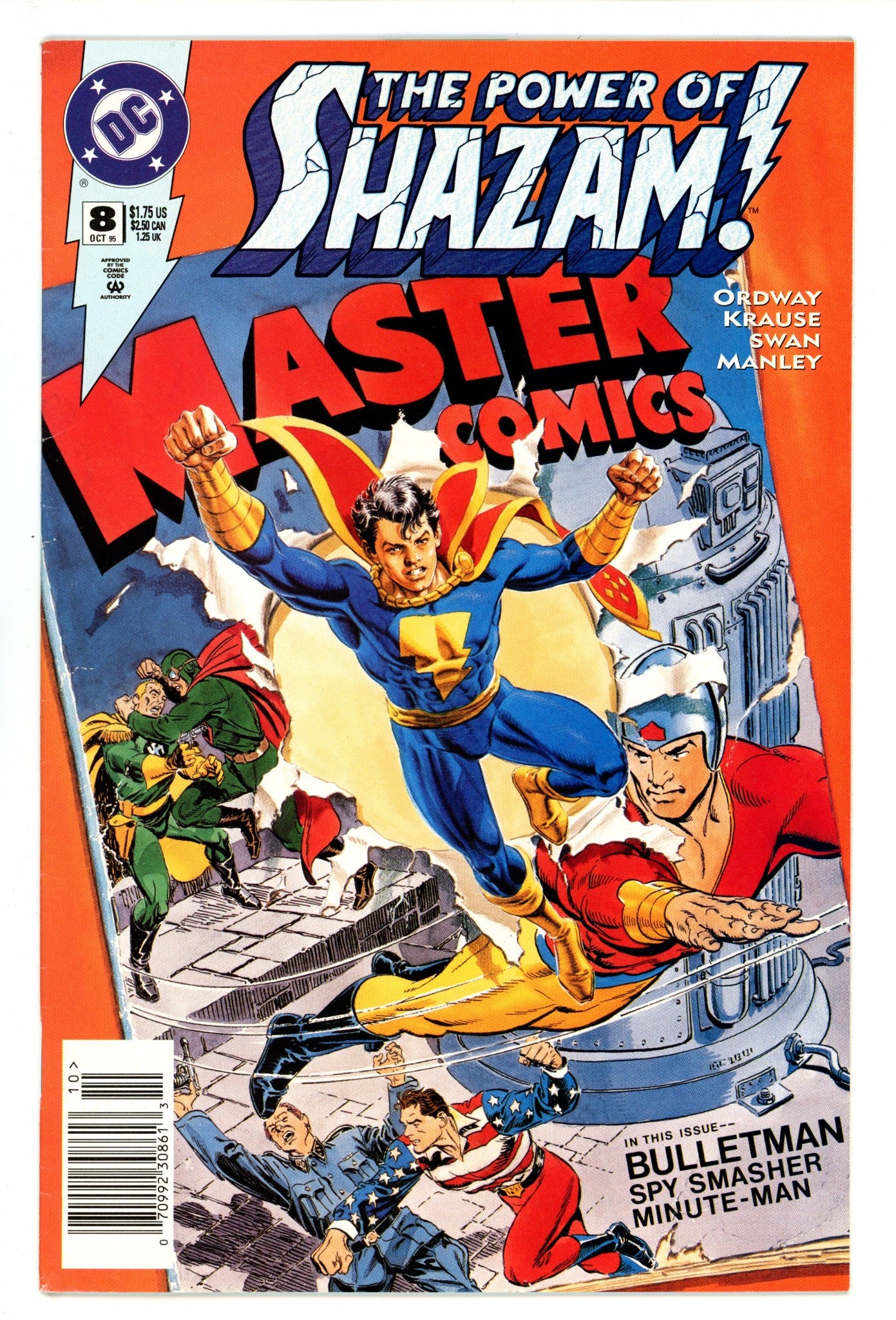 The Power of SHAZAM! 8 Mid Grade (1995) Newsstand 