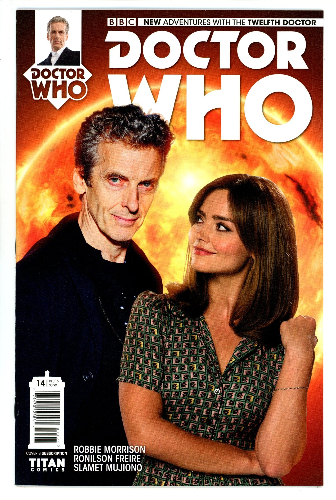 Doctor Who: The Twelfth Doctor 14 High Grade (2015) Photo Variant 