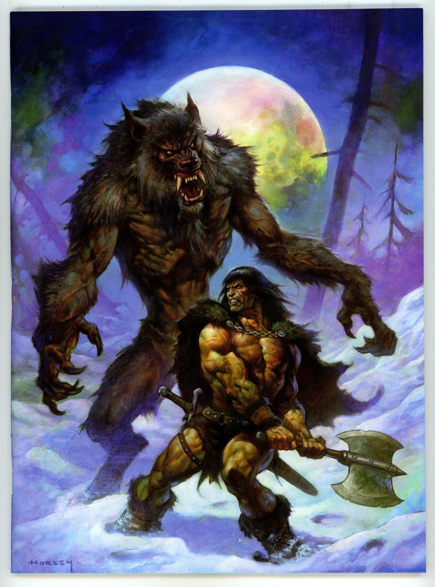 Savage Sword Of Conan 3 Horley Virgin Variant (2024)