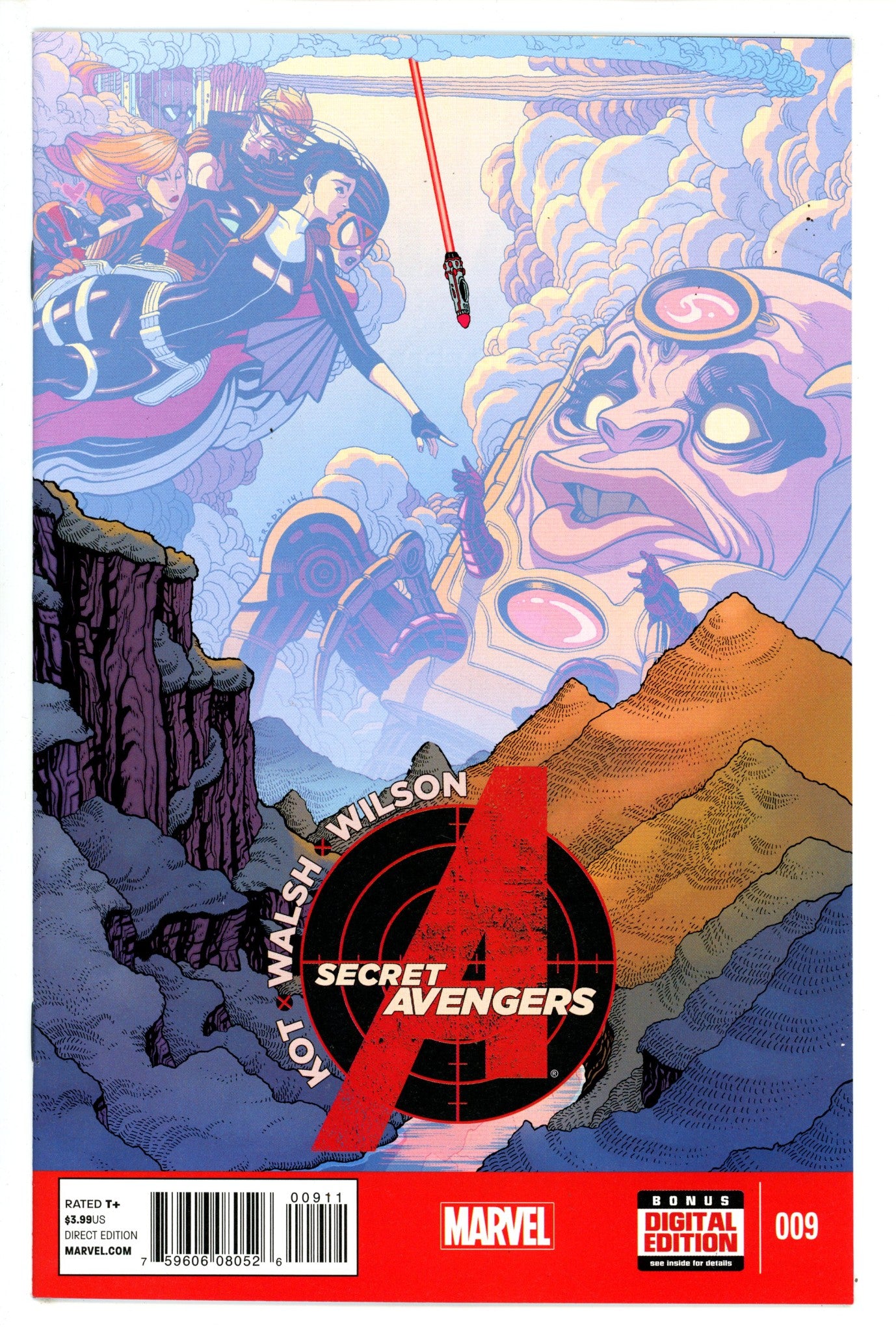 Secret Avengers Vol 3 9 High Grade (2014) 