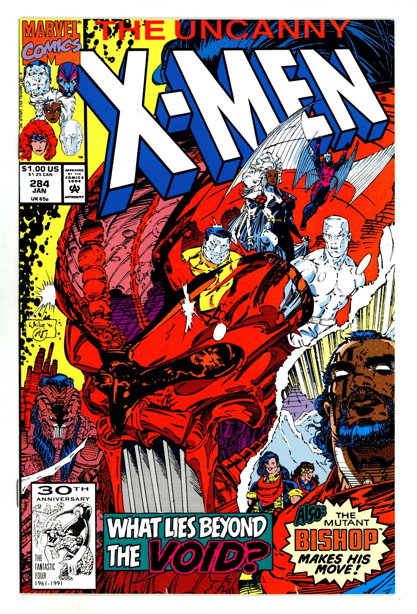 The Uncanny X-Men Vol 1 284  High Grade  (1992)  