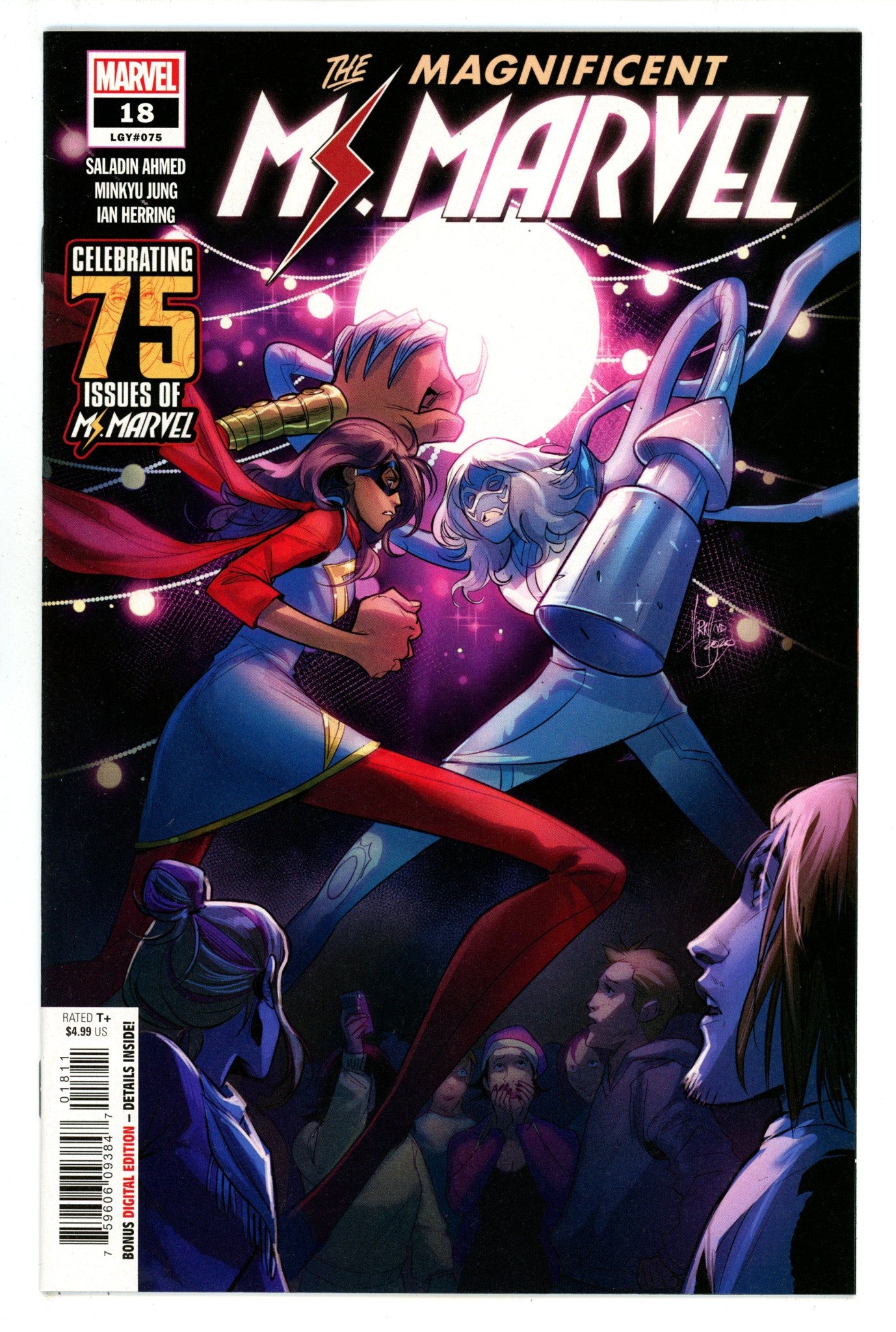 Magnificent Ms. Marvel 18 (75) High Grade (2021) 