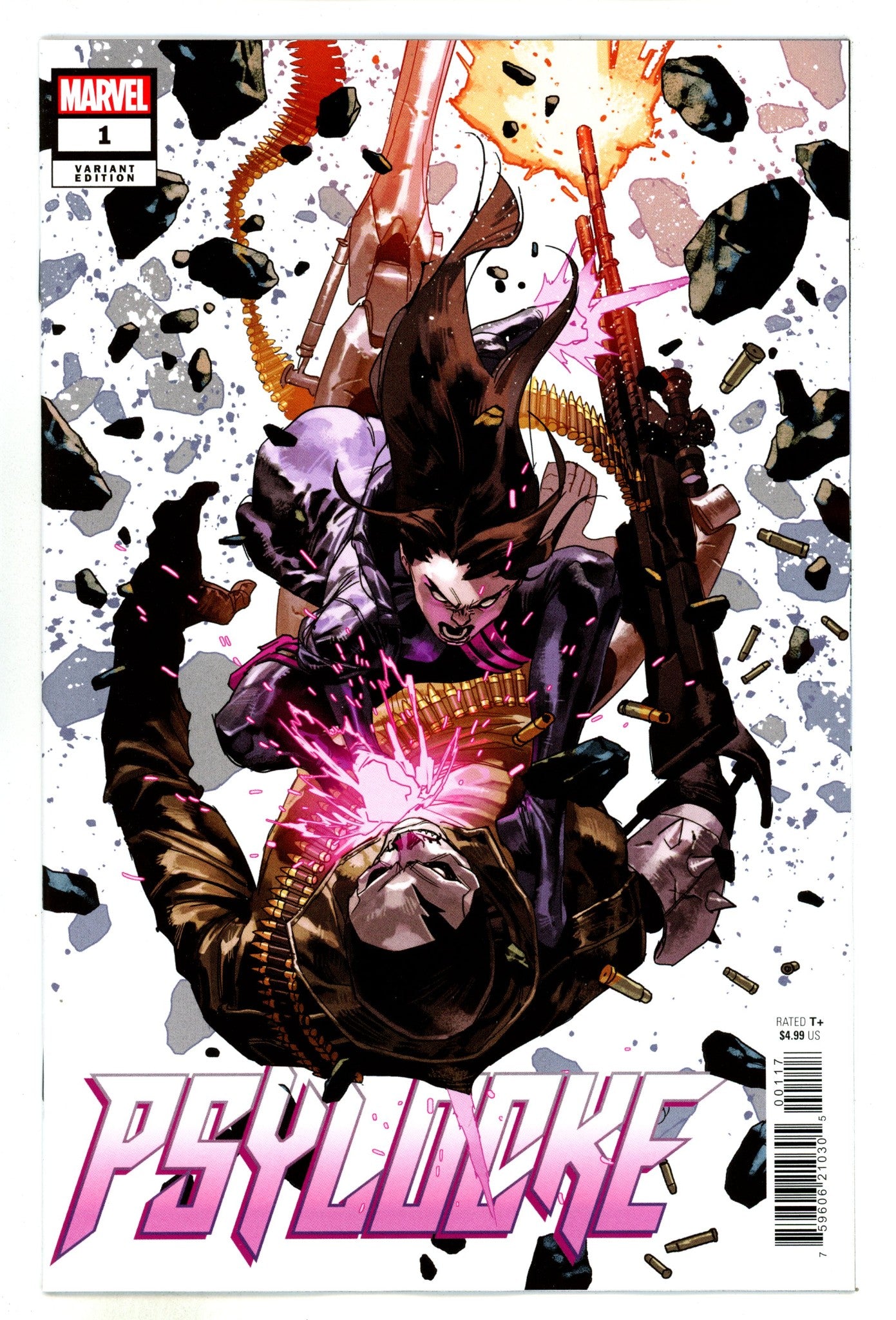 Psylocke Vol 2 1 Putri  Incentive Variant NM+  (2024)