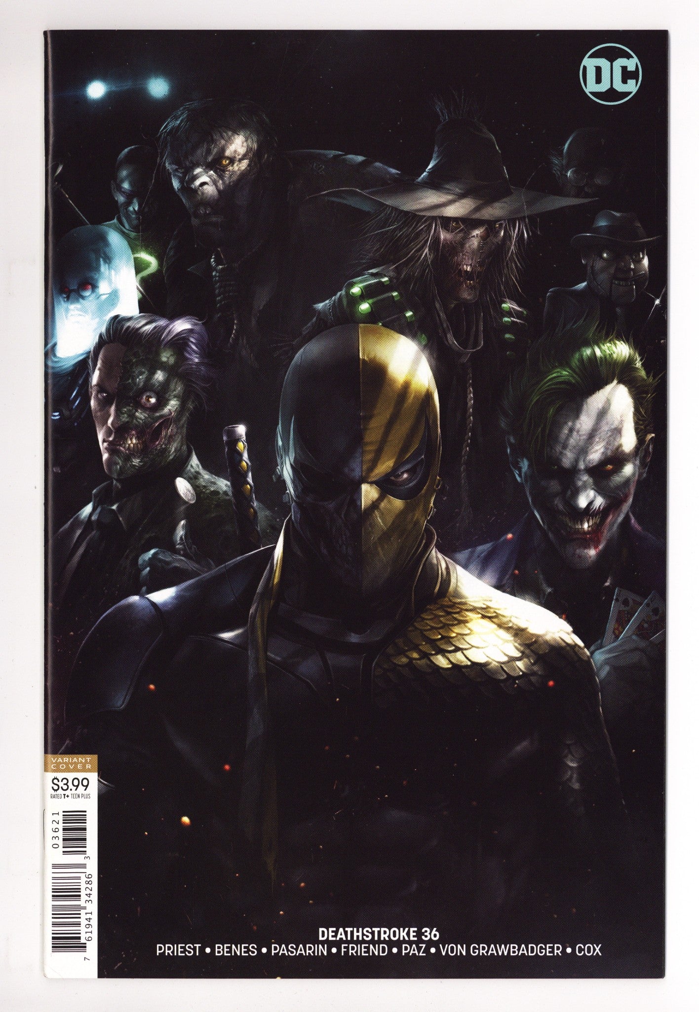 Deathstroke Vol 4 36 High Grade (2018) Mattina Variant 