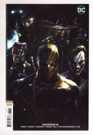 Deathstroke Vol 4 36 High Grade (2018) Mattina Variant