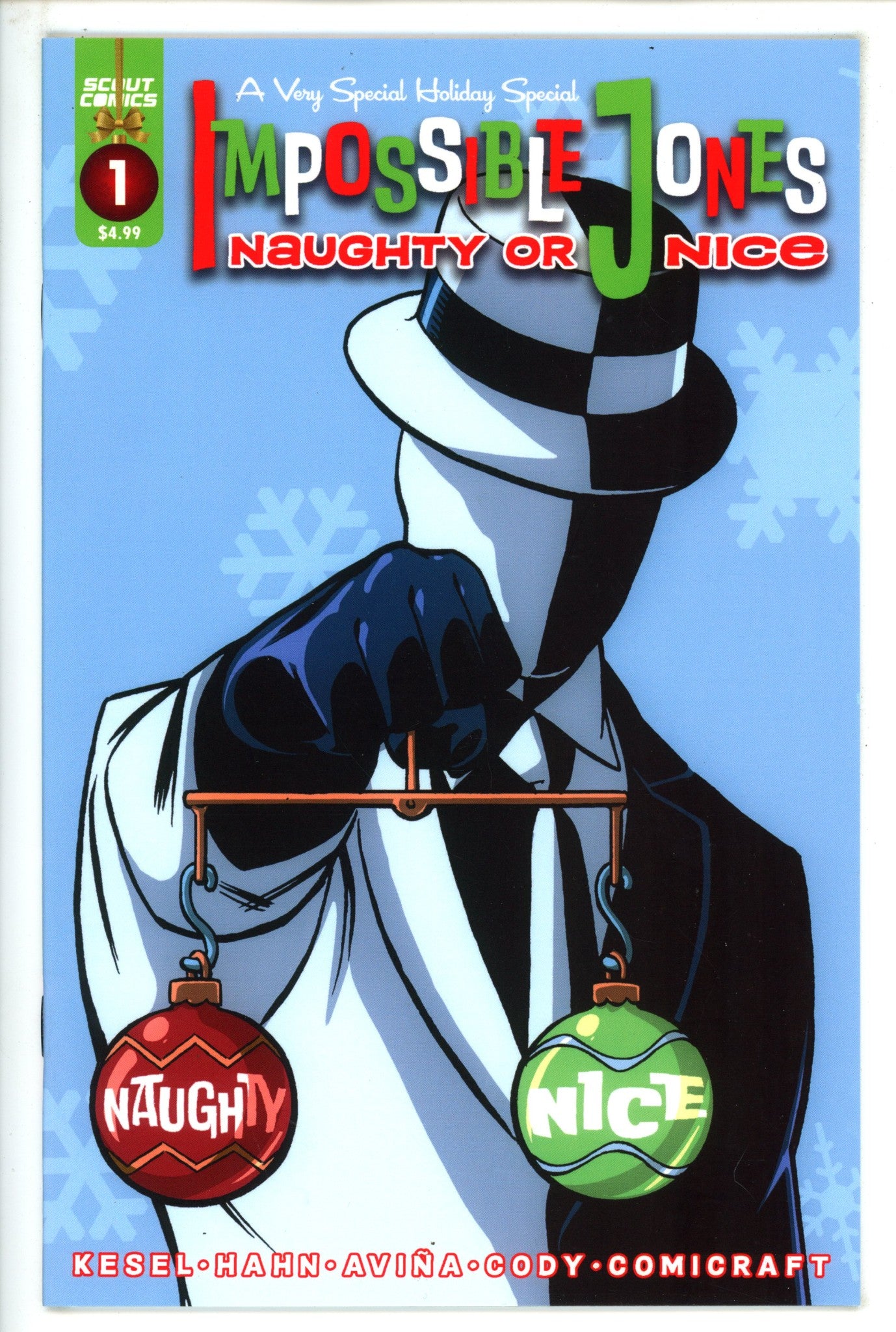Impossible Jones: Naughty or Nice 1 High Grade (2022) Hahn Variant 