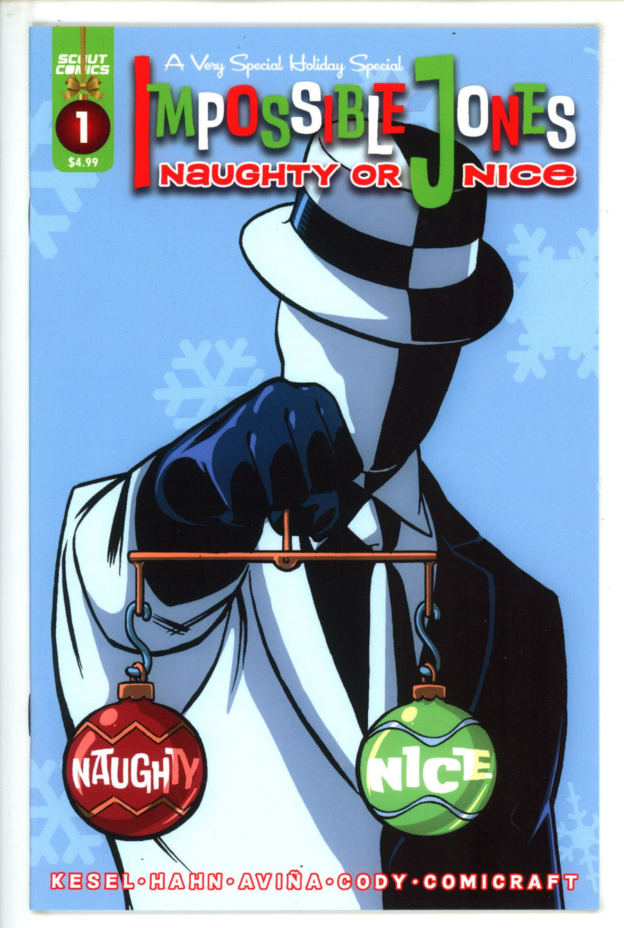 Impossible Jones: Naughty or Nice 1 High Grade (2022) Hahn Variant 