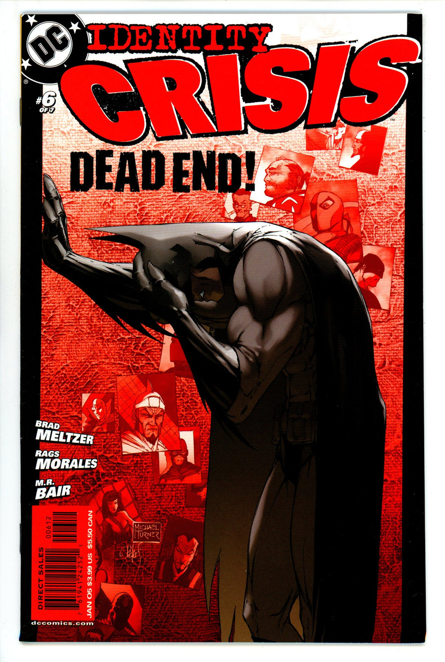 Identity Crisis  6  High Grade  (2005)  2nd Print  