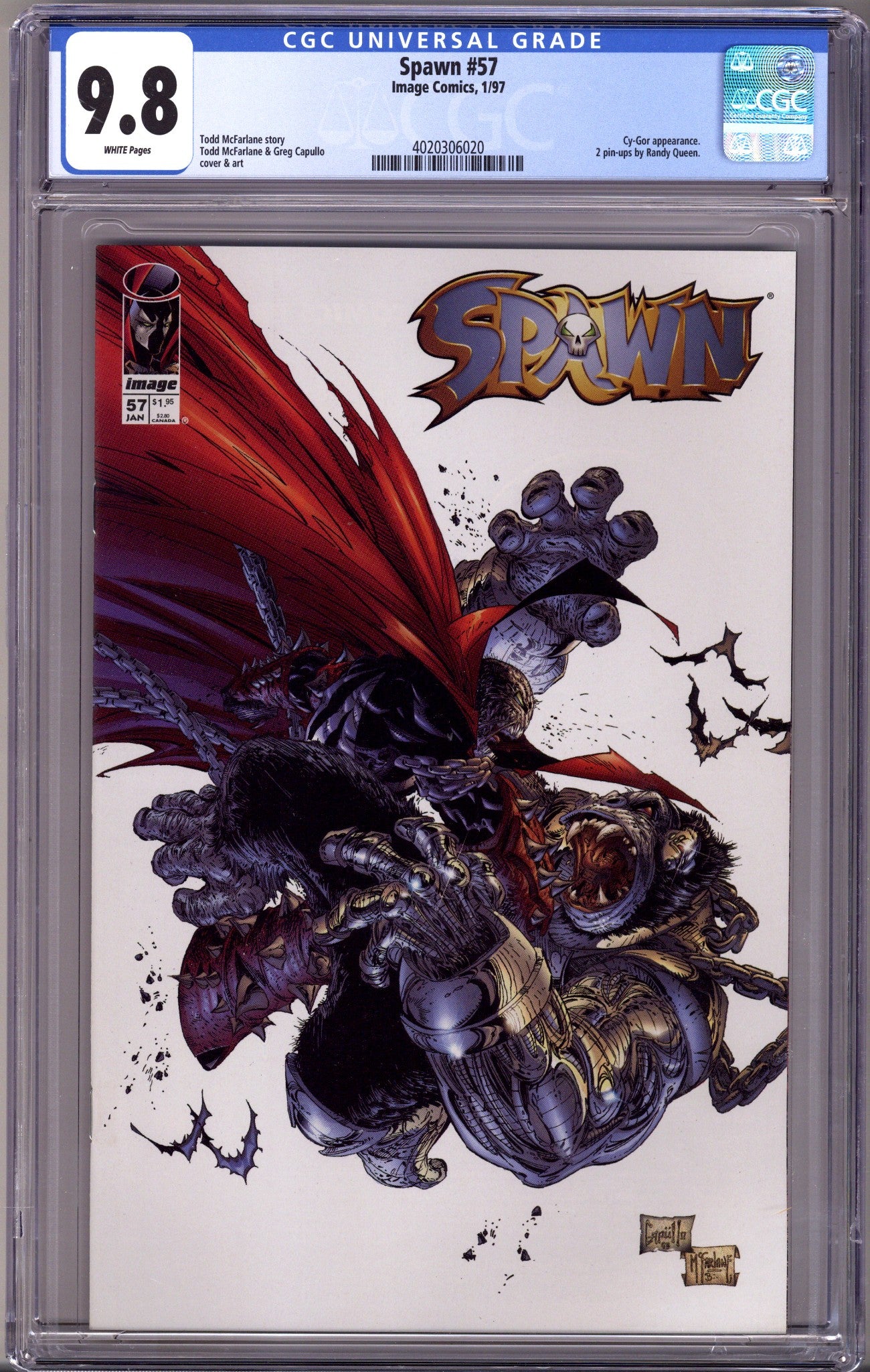 Spawn 57 CGC 9.8 (NM/M) (1997)