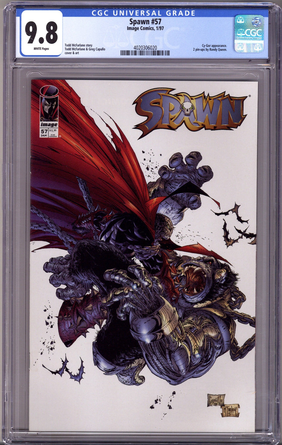 Spawn 57 CGC 9.8 (NM/M) (1997)