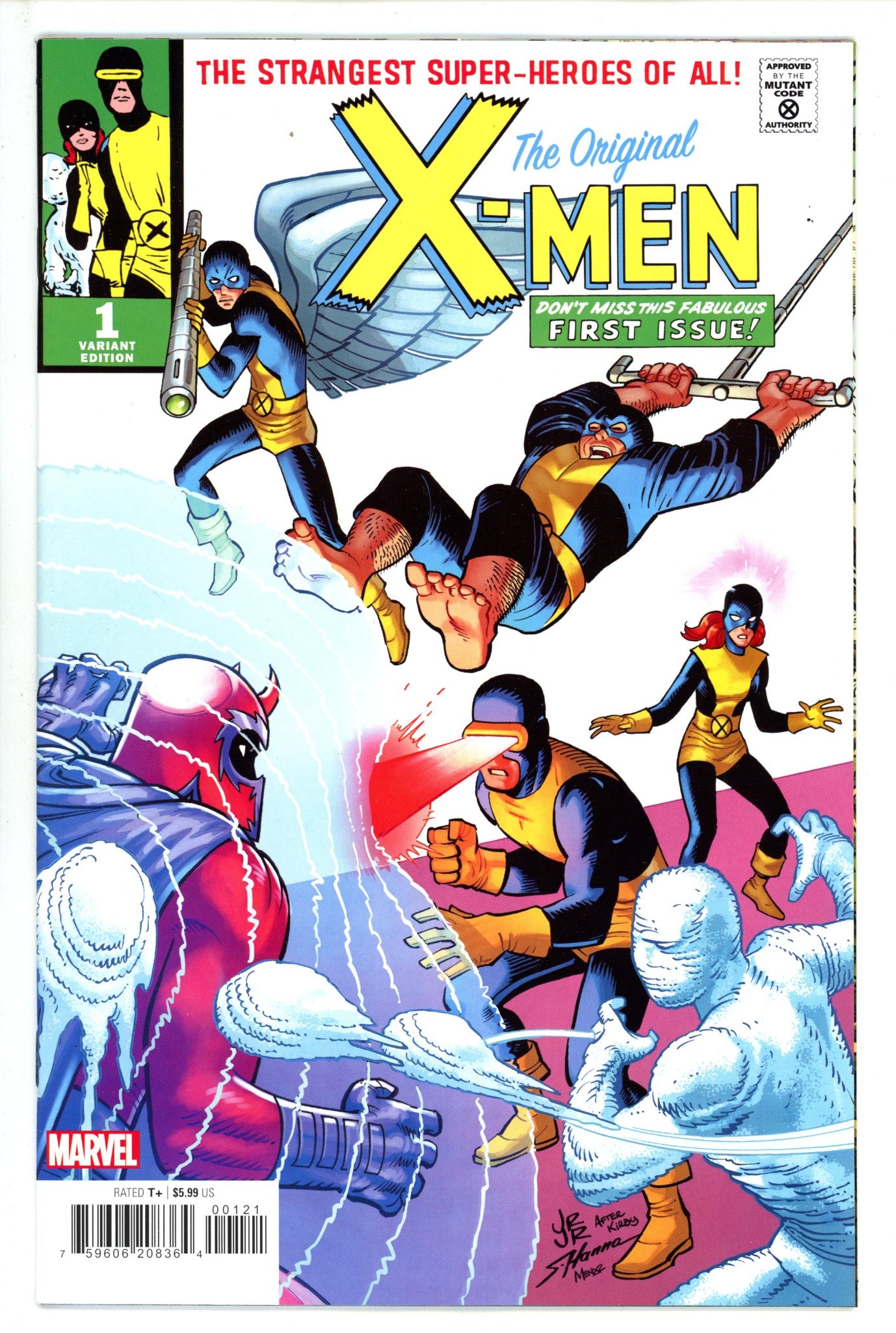 Original X-Men 1 Jr. Homage Variant (2023)