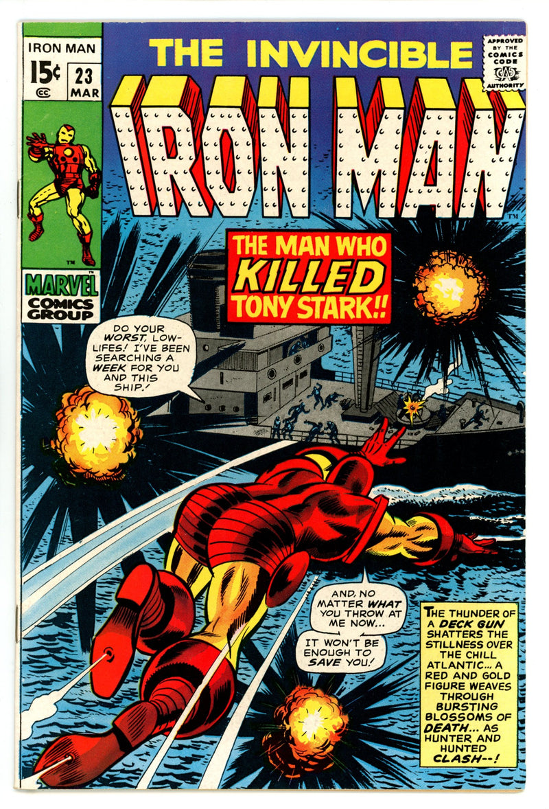Iron Man Vol 1 23 VF+ (8.5) (1970) 