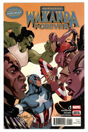 Wakanda Forever Avengers 1 High Grade (2018)