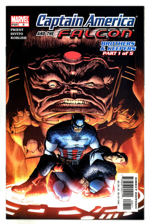 Captain America & the Falcon Vol 1 8 High Grade (2004)