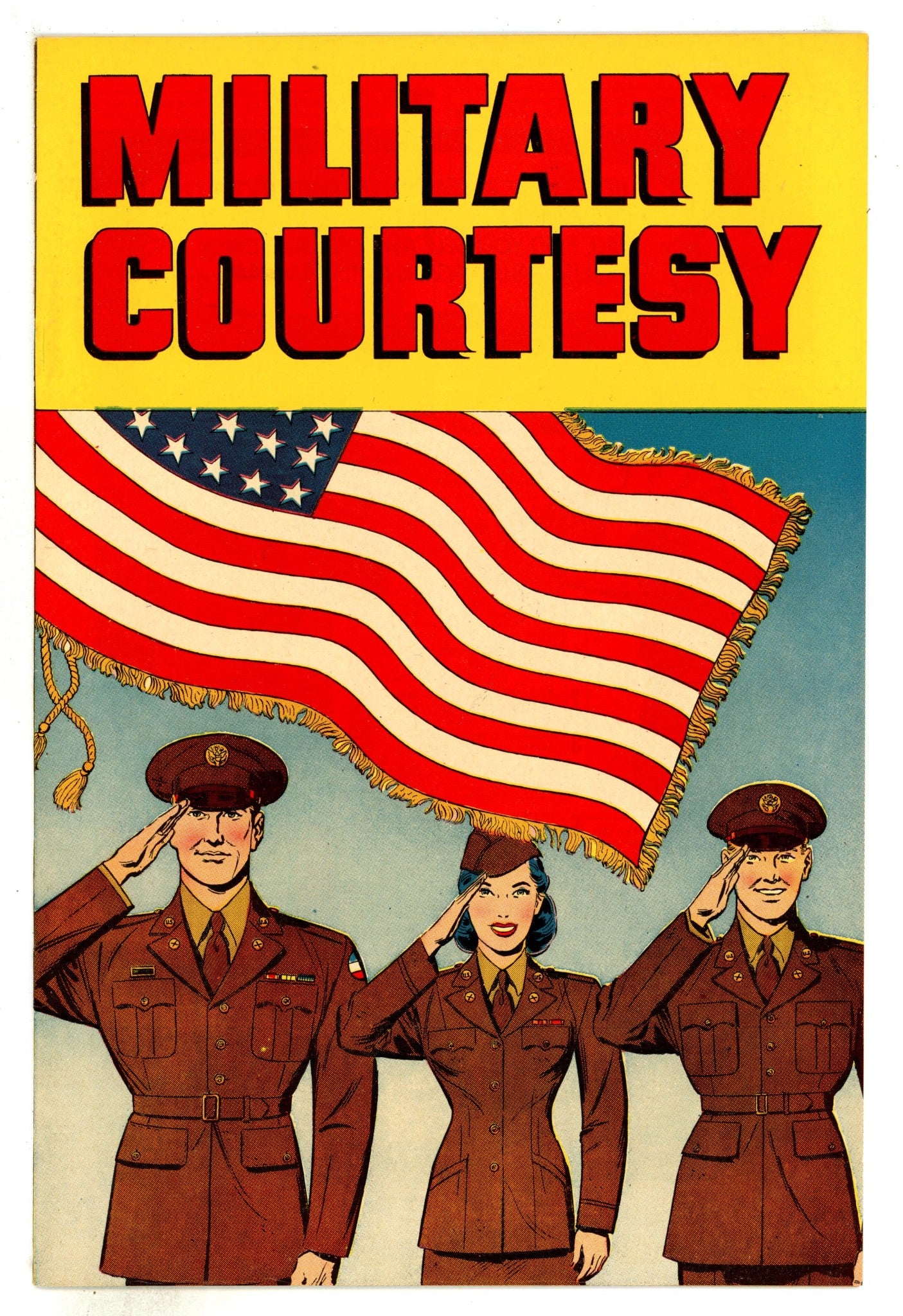 Military Courtesy [nn] NM- (9.2) (1950) 