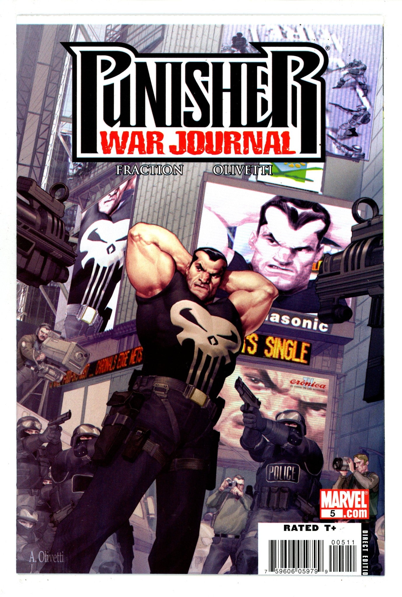 Punisher War Journal Vol 2 5 High Grade (2007) 