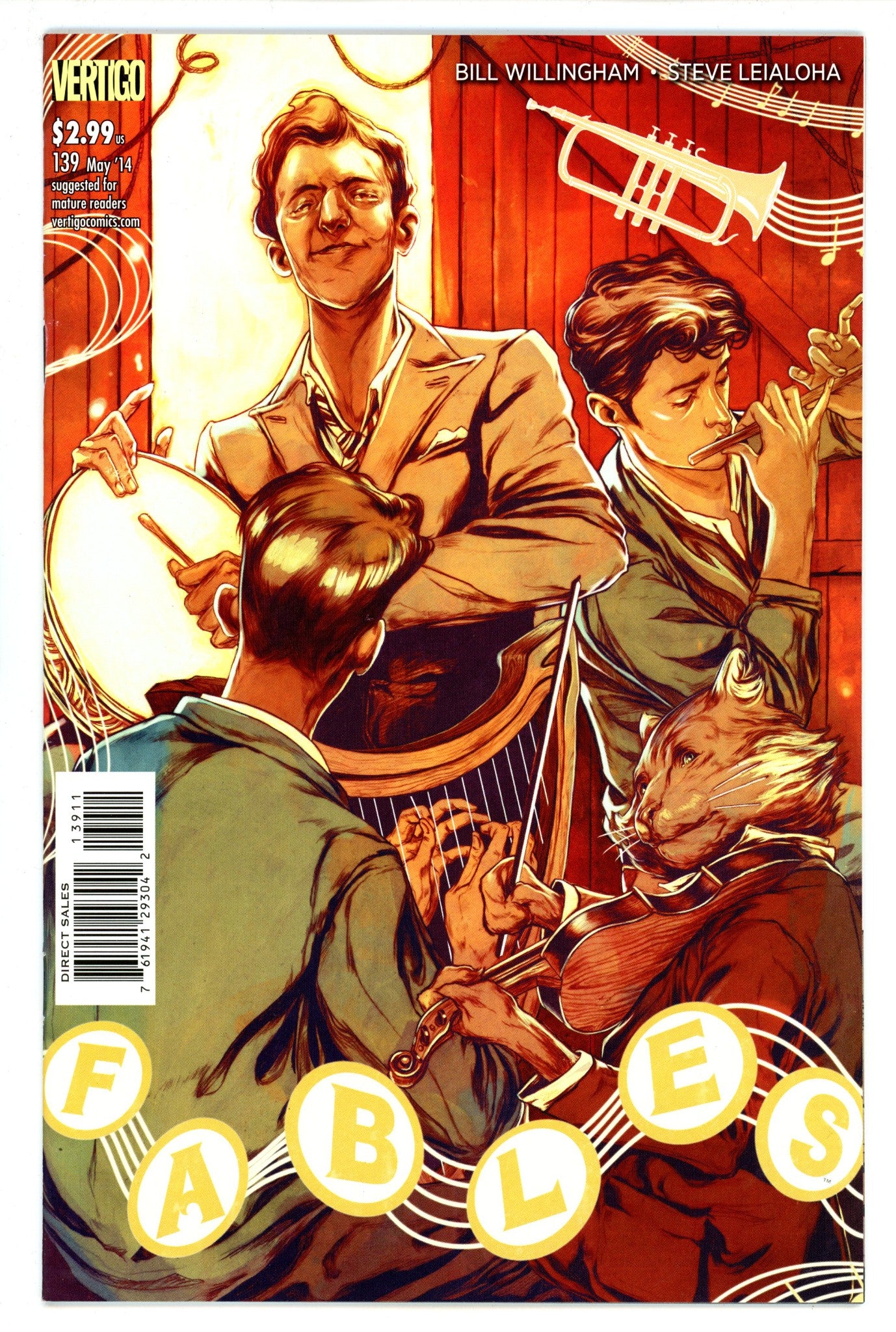 Fables 139 High Grade (2014) 