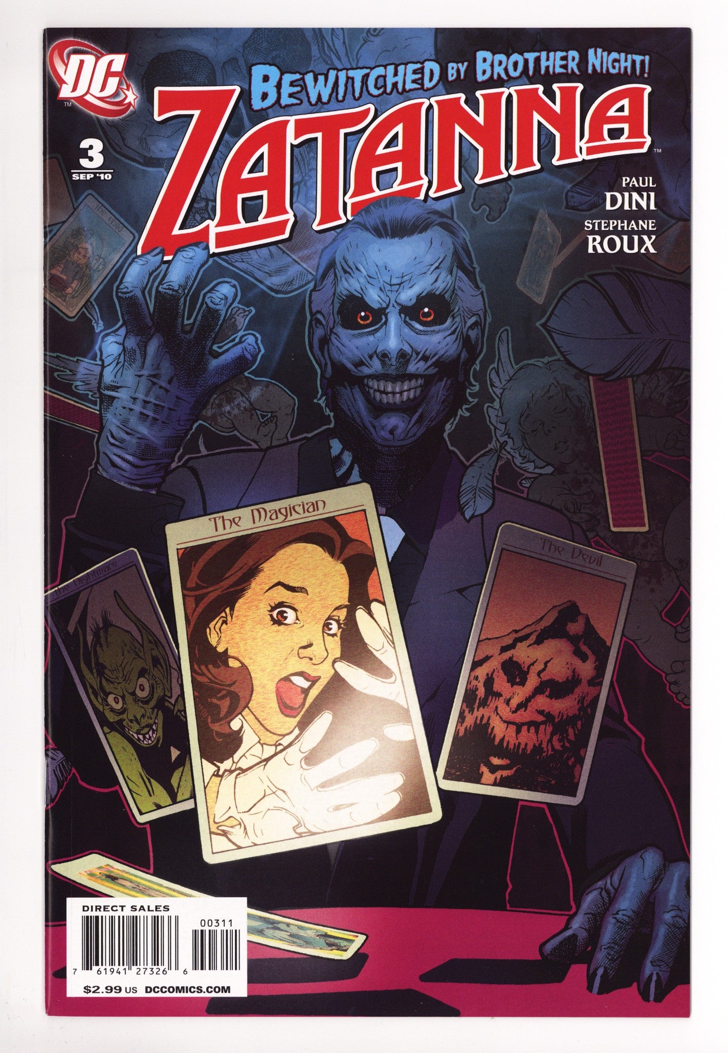 Zatanna Vol 2 3 NM- (9.2) (2010) 