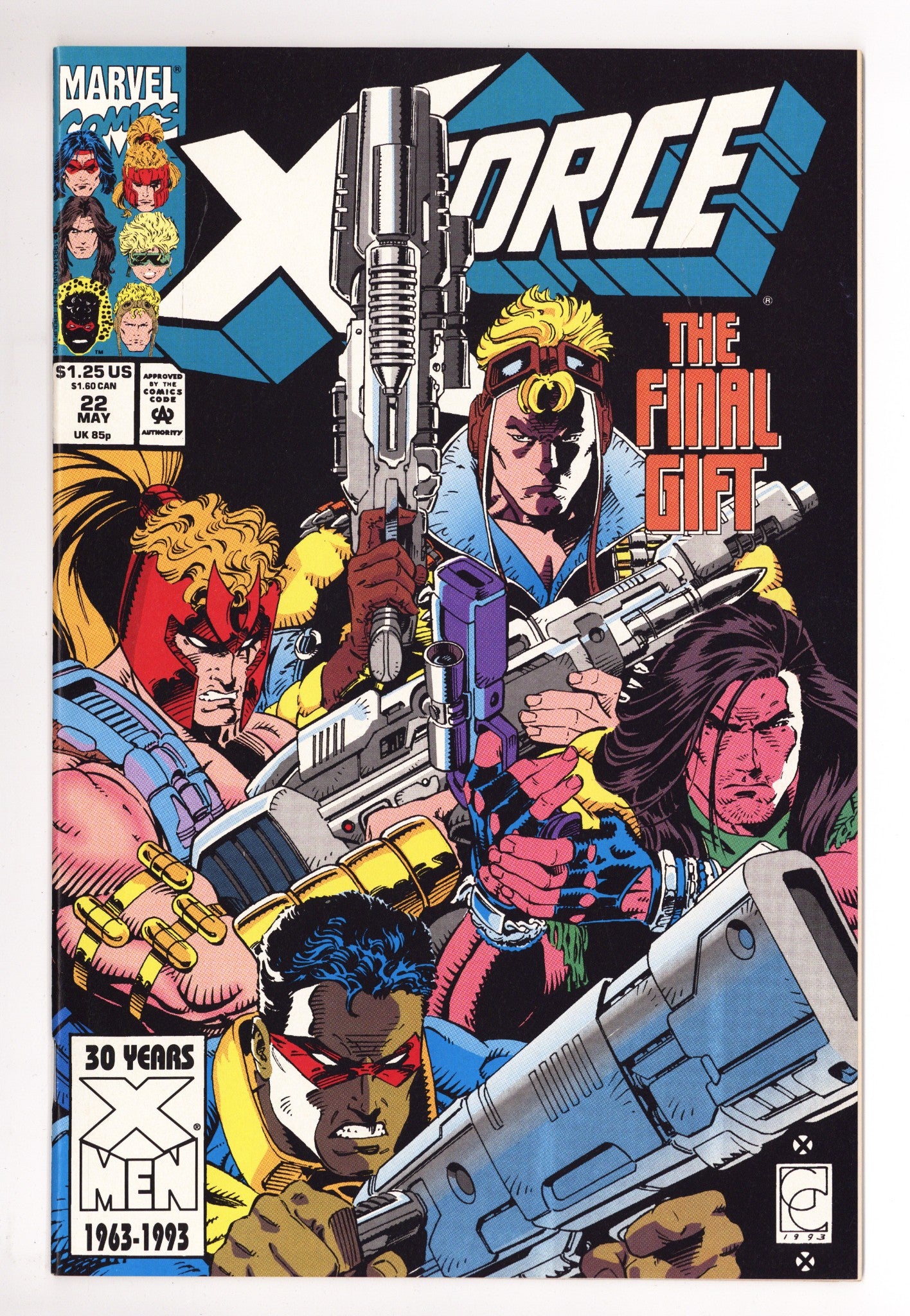 X-Force Vol 1 22 High Grade (1993) 