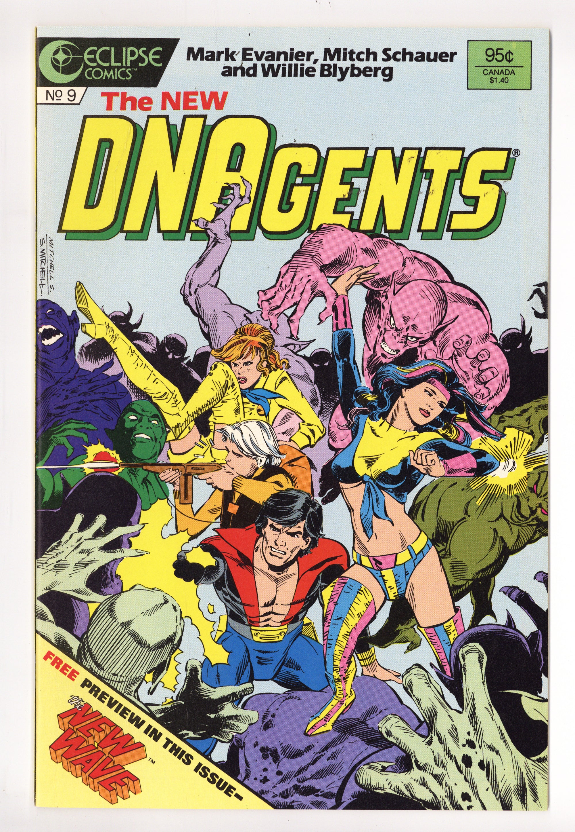 The New DNAgents 9 (33) High Grade (1986) 