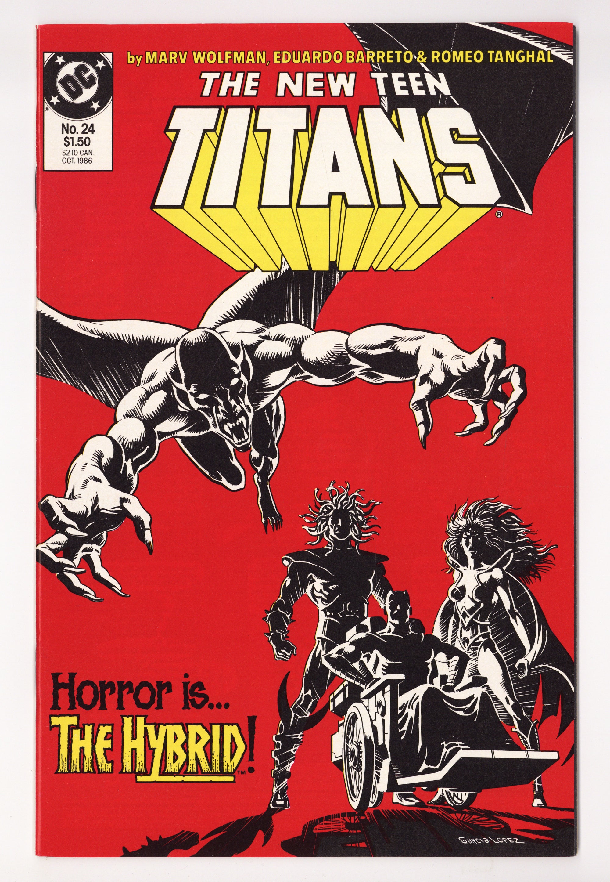 The New Teen Titans Vol 2 24 High Grade (1986) 