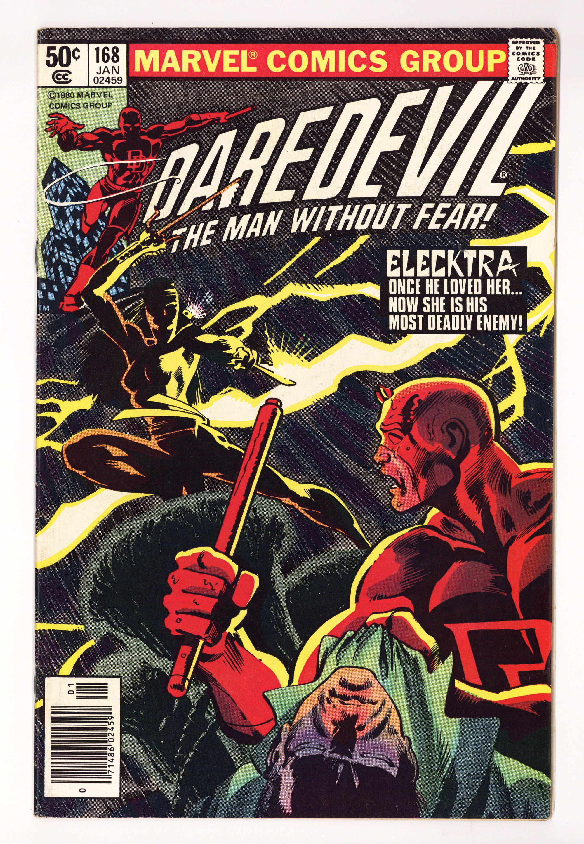 Daredevil Vol 1 168  FN (6.0)   (1981)     Newsstand  