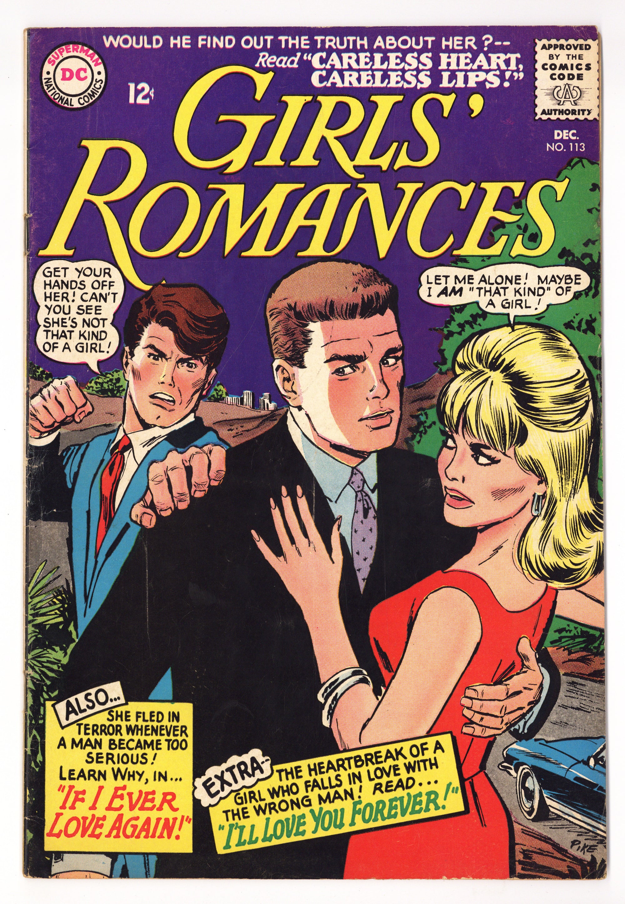 Girls' Romances 113 VG/FN (5.0) (1965) 