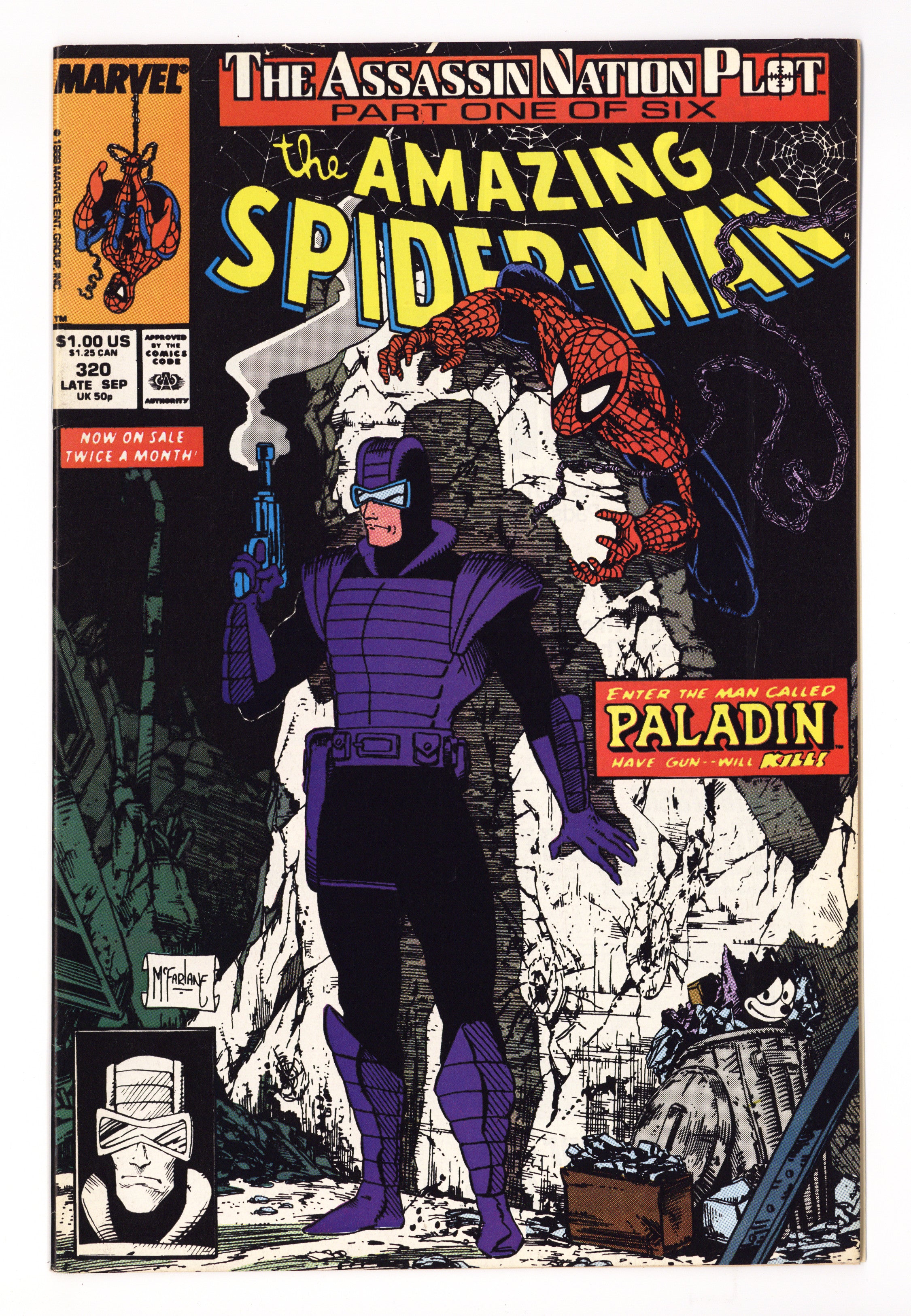 The Amazing Spider-Man Vol 1 320  VF- (7.5)   (1989)        