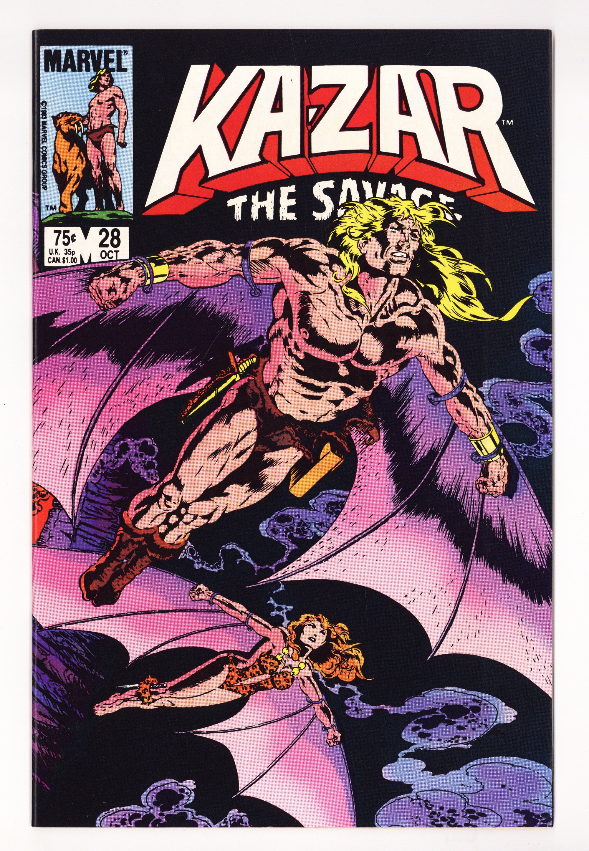 Ka-Zar the Savage Vol 3 28 High Grade (1983) 