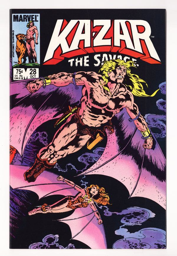 Ka-Zar the Savage Vol 3 28 High Grade (1983)