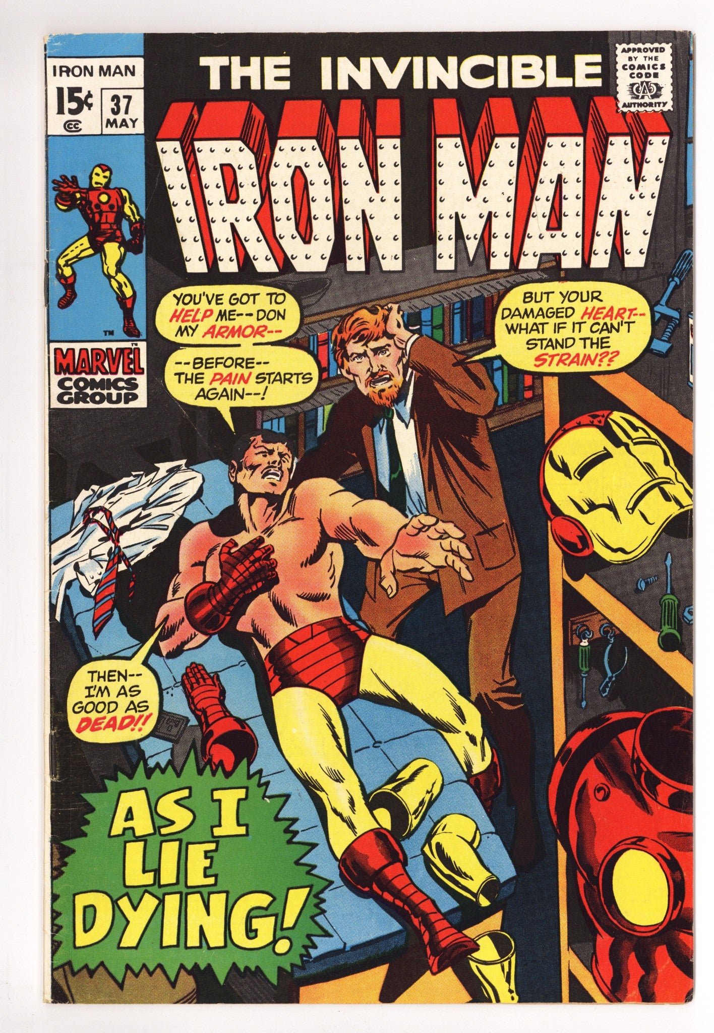 Iron Man Vol 1 37 FN- (5.5) (1971) 