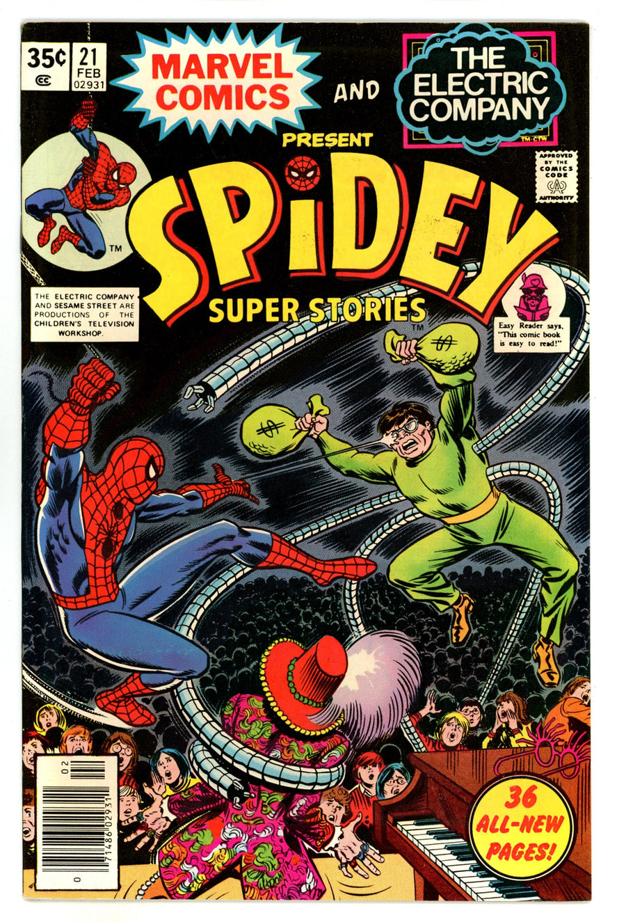 Spidey Super Stories  21  VF- (7.5)  (1977)  