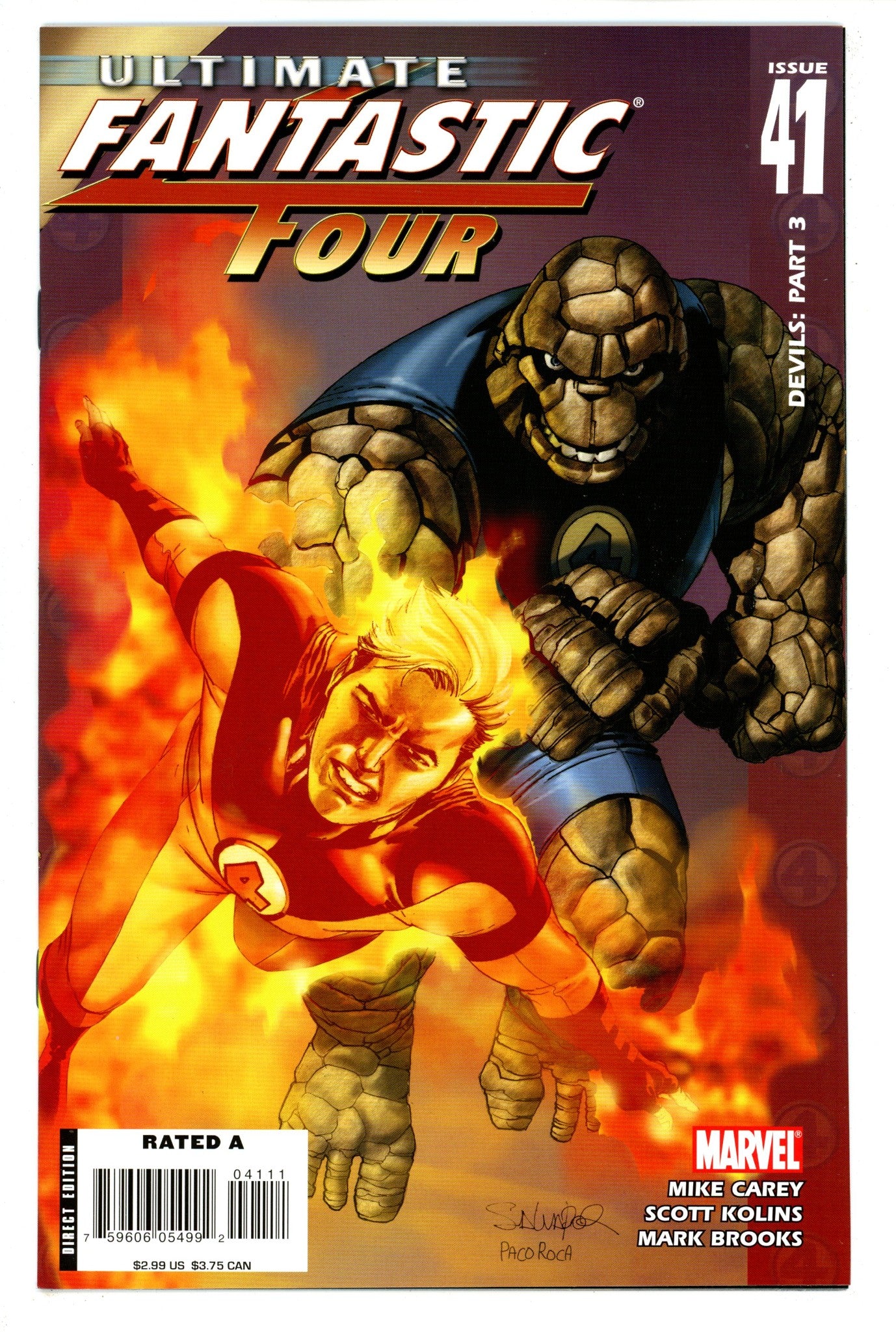 Ultimate Fantastic Four 41 High Grade (2007) 