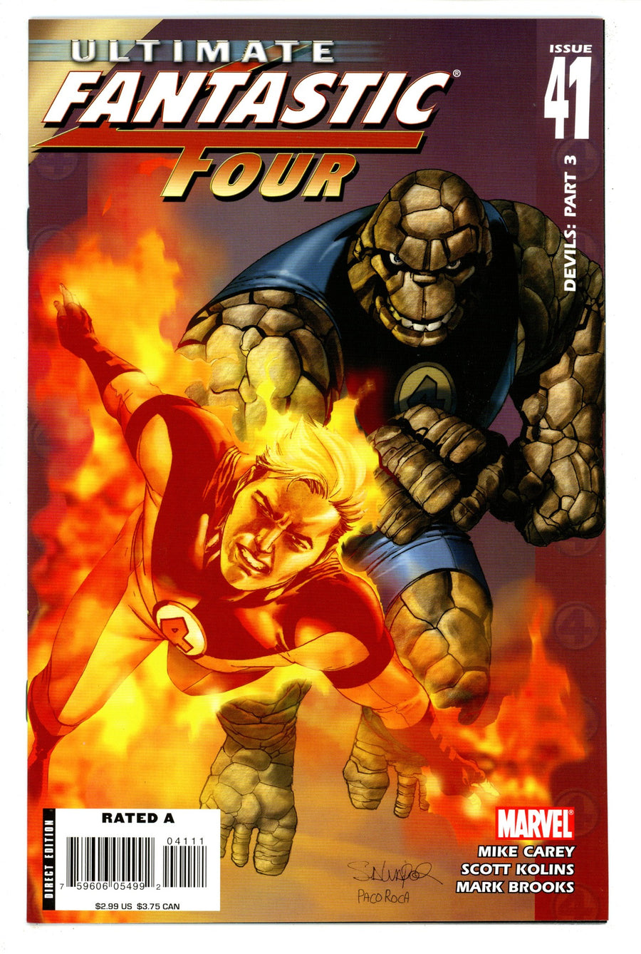 Ultimate Fantastic Four 41 High Grade (2007) 