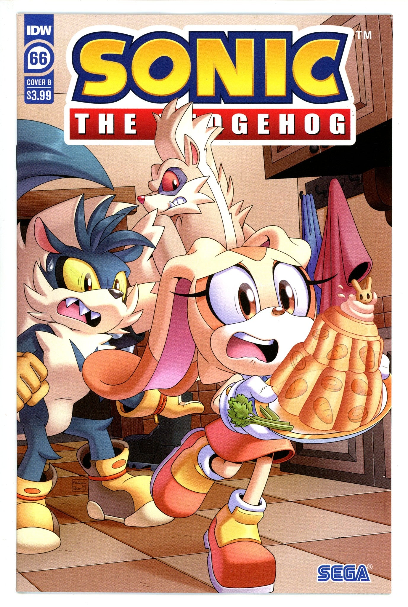 Sonic The Hedgehog Vol 3 66 Oz Variant (2023)