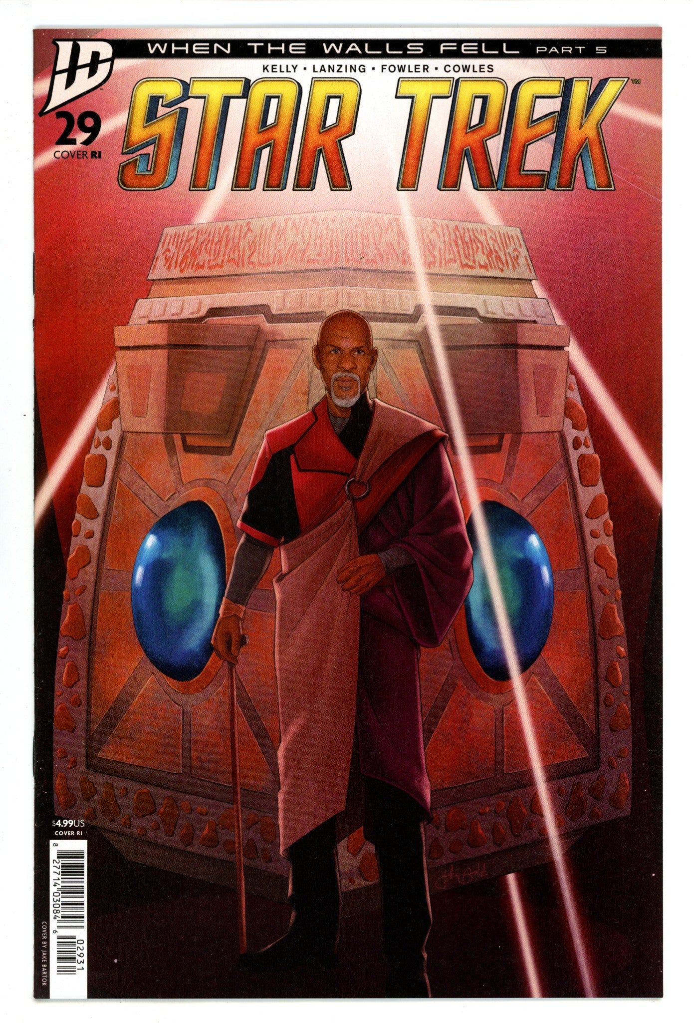Star Trek 29 Bartok Incentive Variant NM- (2025)