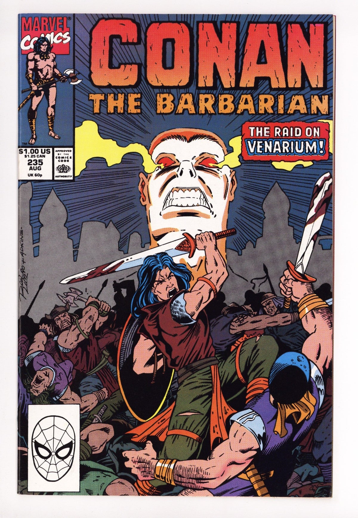 Conan the Barbarian Vol 1 235  High Grade   (1990)