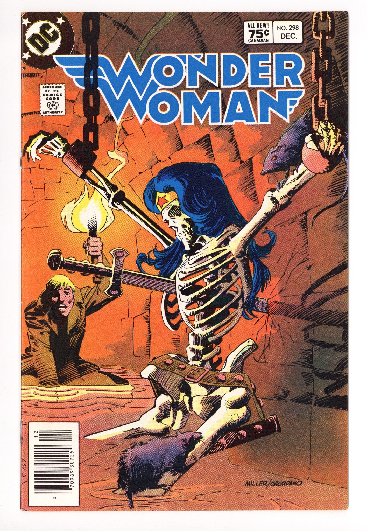 Wonder Woman Vol 1 298 VG/FN (5.0) (1982) Canadian Price Variant 